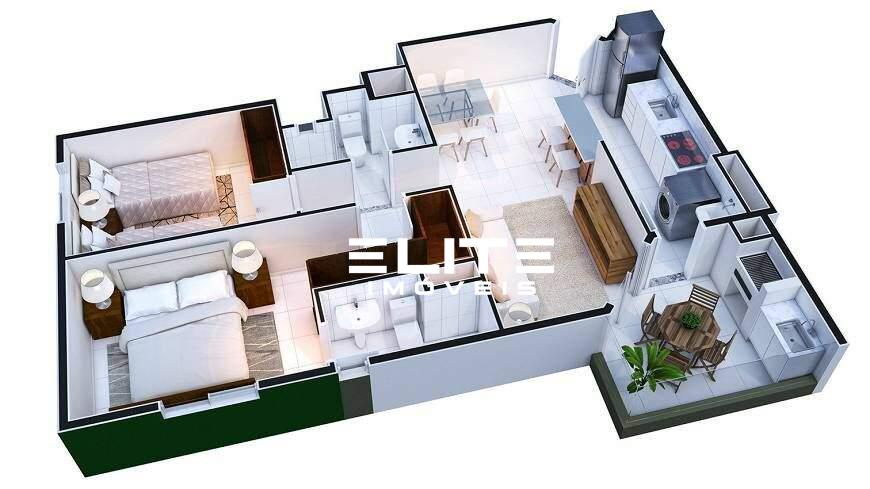 Apartamento à venda no Vila Valparaíso: 