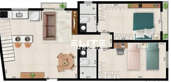 Apartamento à venda no Vila Guiomar: 