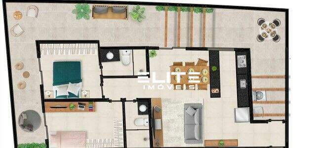 Apartamento à venda no Vila Guiomar: 