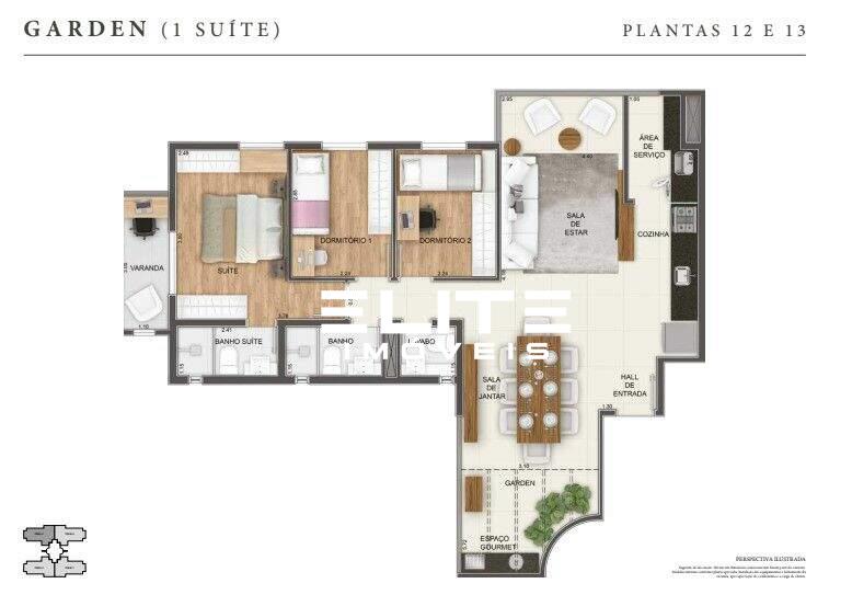 Apartamento à venda no Vila Floresta: 