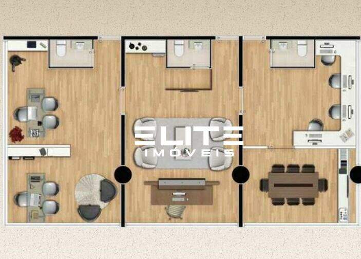 Sala para aluguel no Centro: 