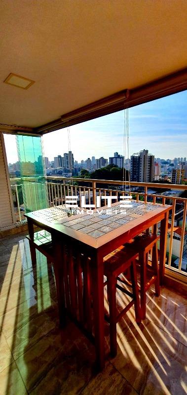 Apartamento à venda no Vila Valparaíso: sacada gourmet