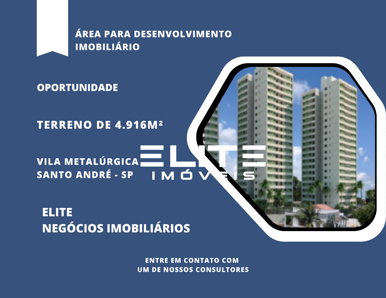 Terreno à venda no Vila Metalúrgica: 