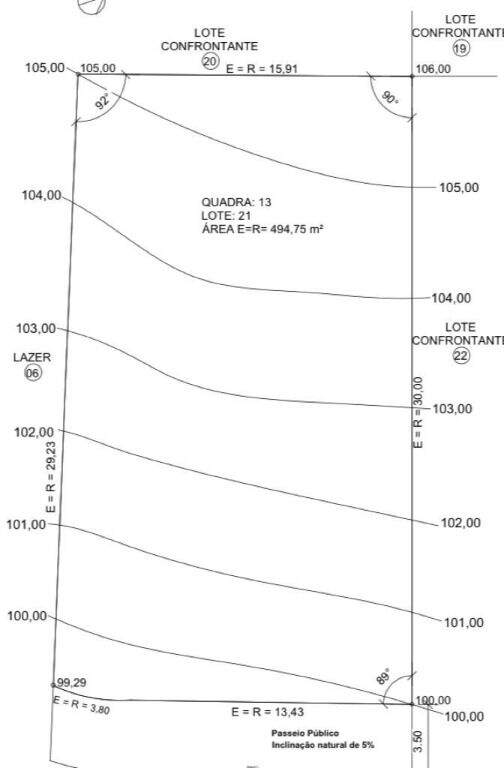 Terreno à venda no Alphaville: 
