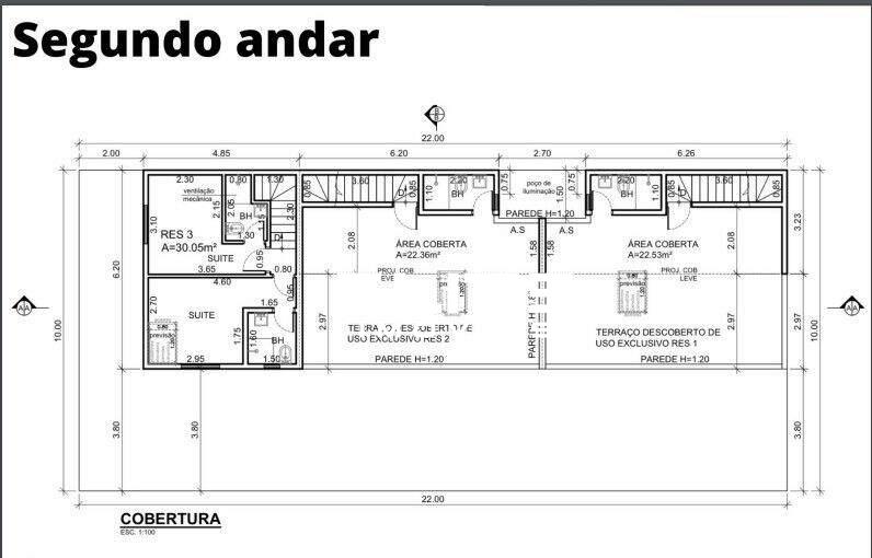 Sobrado à venda no Bairro Jardim: 
