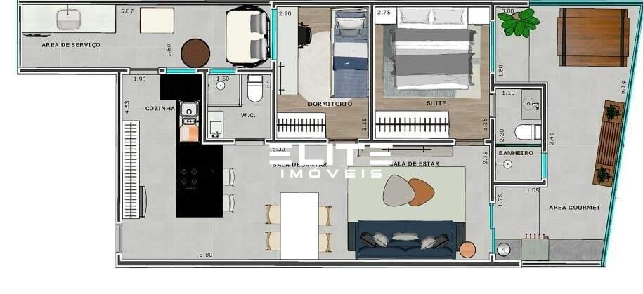 Apartamento à venda no Vila Alpina: 