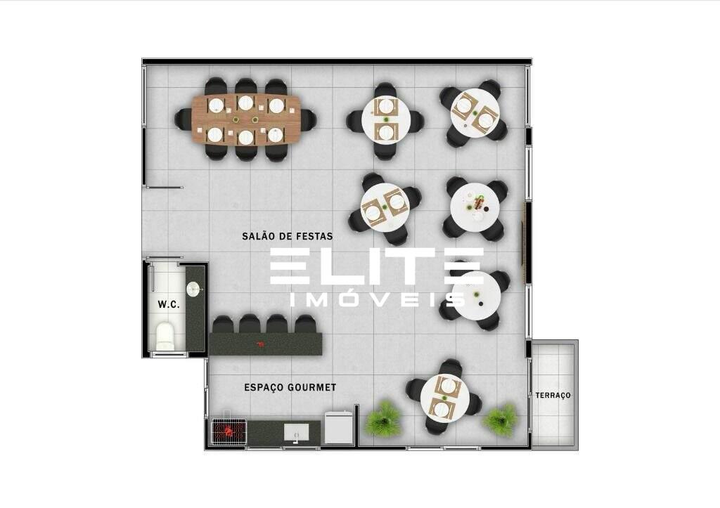 Cobertura à venda no Bairro Jardim: 