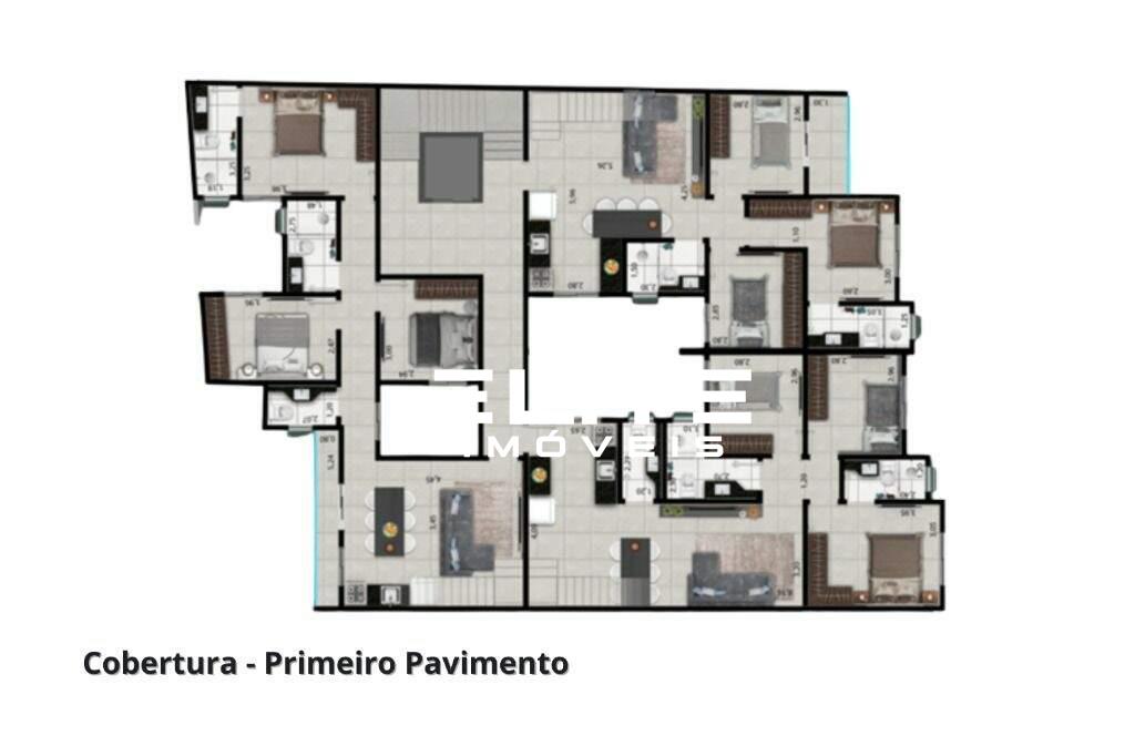 Apartamento à venda no Campestre: 