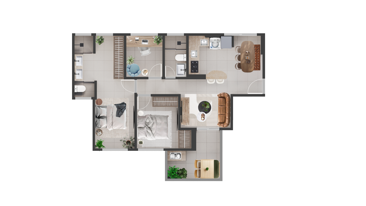 Apartamento à vendaPonta NegraNatal: 