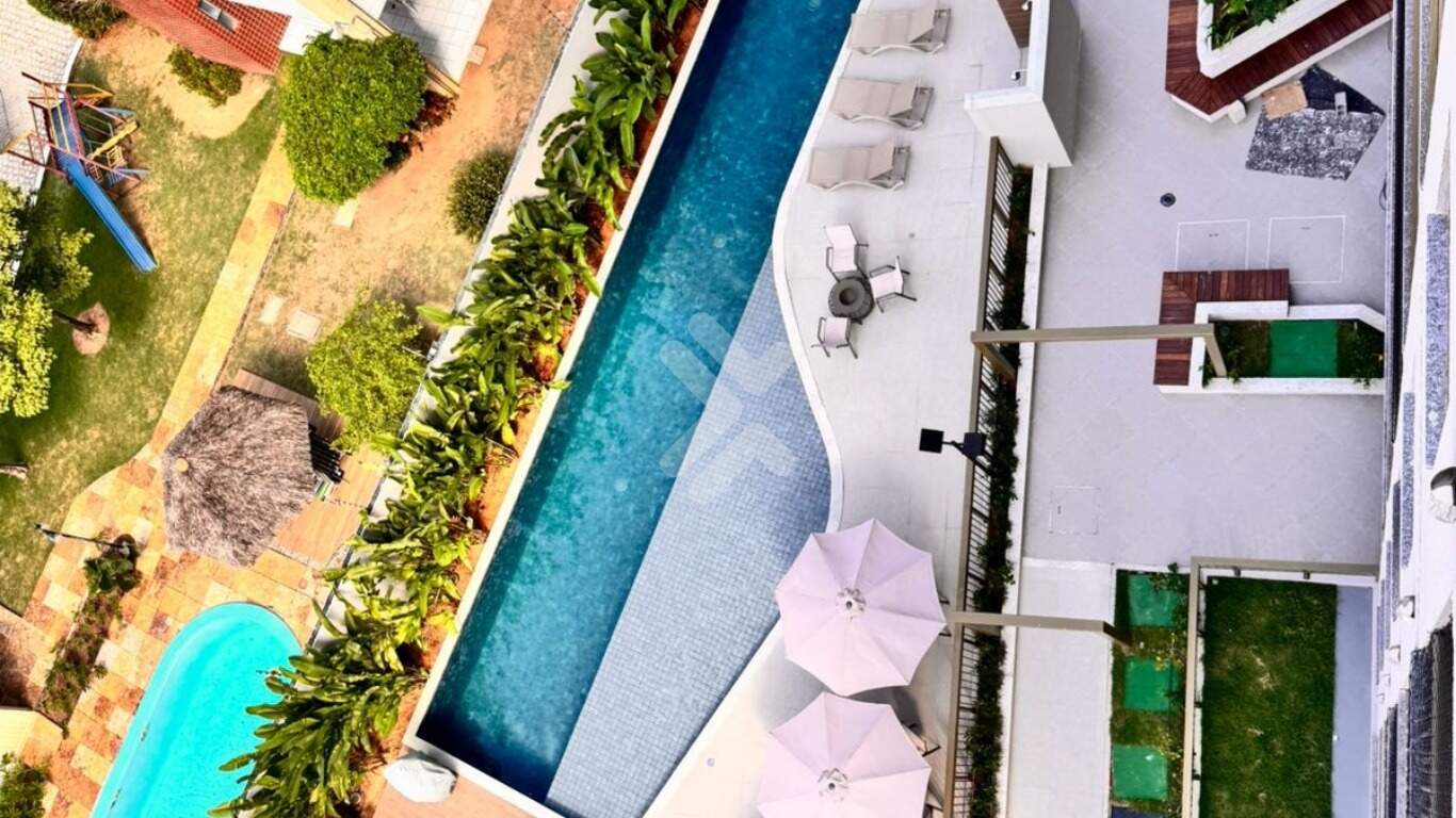 Apartamento para aluguelCapim MacioNatal: Piscina vista da Varanda
