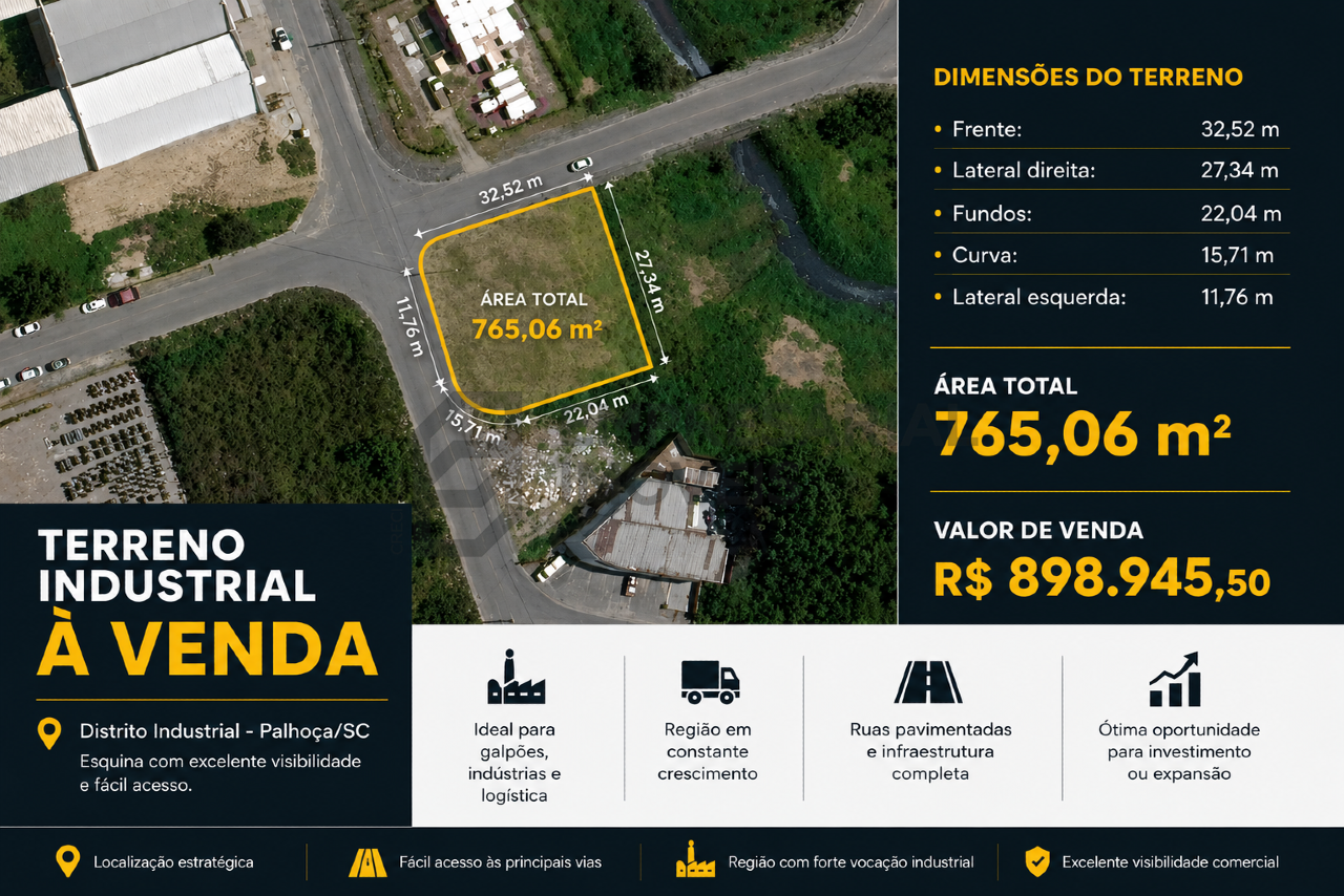 Lote à venda no Pachecos: 