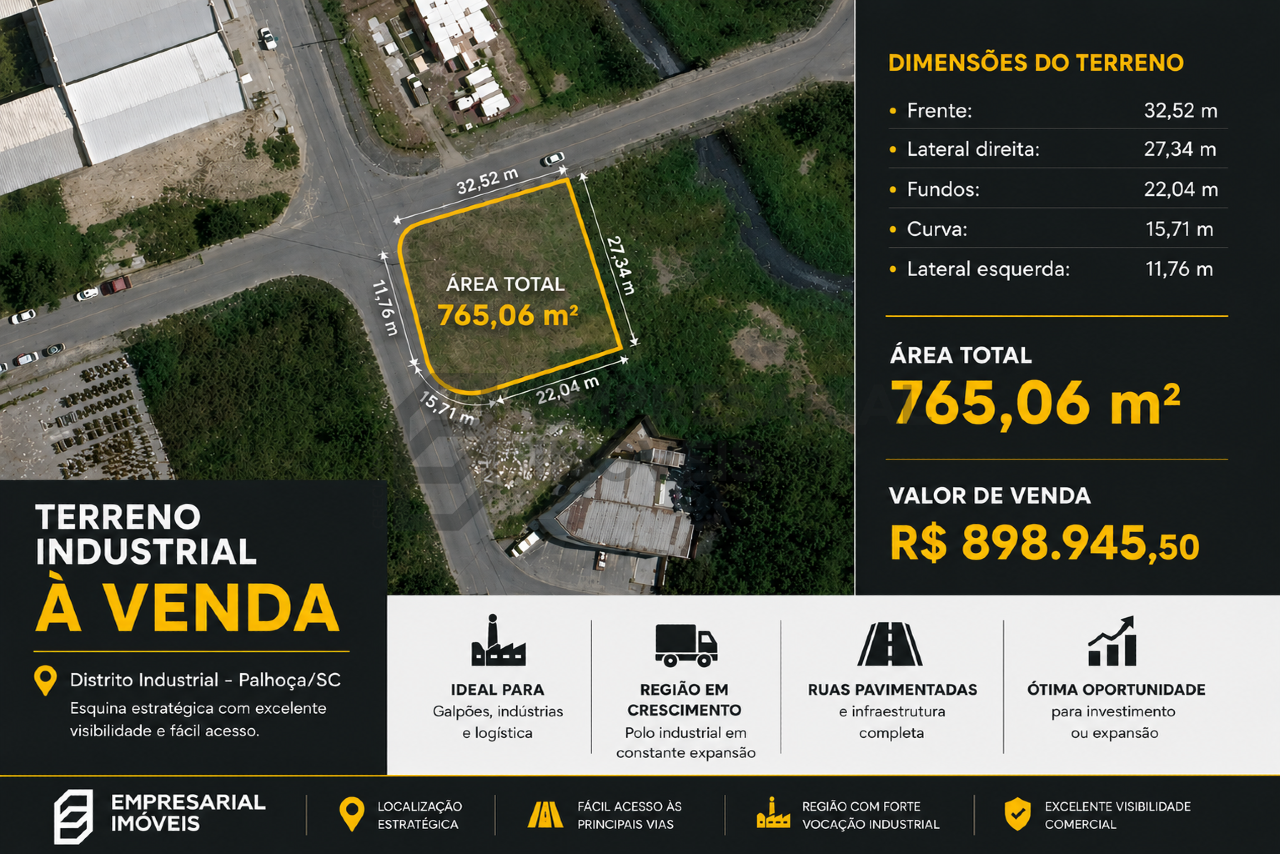 Lote à venda no Pachecos: 