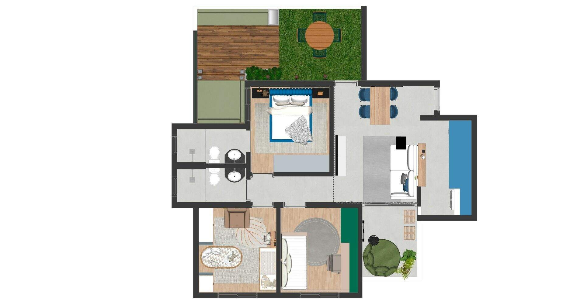 Apartamento, 3 quartos, 66 m² - Foto 24