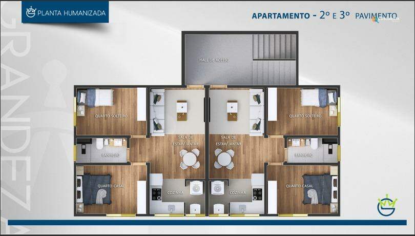 Apartamento, 2 quartos, 46 m² - Foto 9