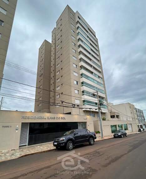 Apartamento à Venda no Residencial Ilhas do Sol, 3 quartos, 1 suíte, 2 vagas, FORUM, SANTA MARIA - Uberaba/MG