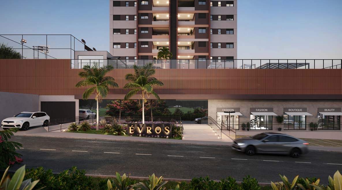 Apartamento à venda, 2 quartos, 2 suítes, 2 vagas, Évros, Parque do Mirante - Uberaba/MG
