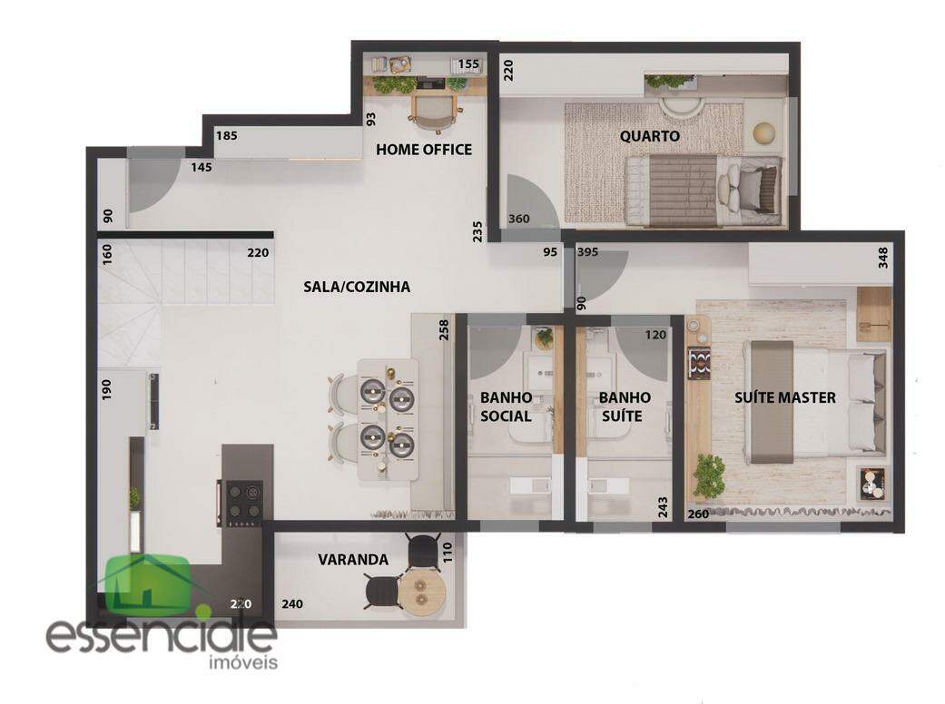 Cobertura à venda com 2 quartos, 120m² - Foto 11