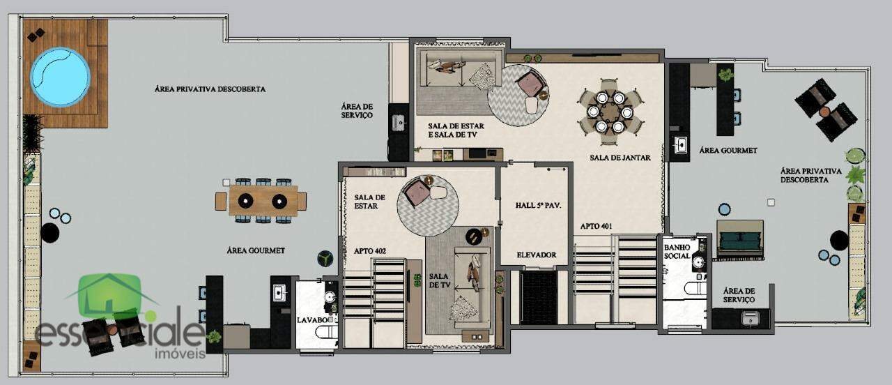 Apartamento, 3 quartos, 68 m² - Foto 20