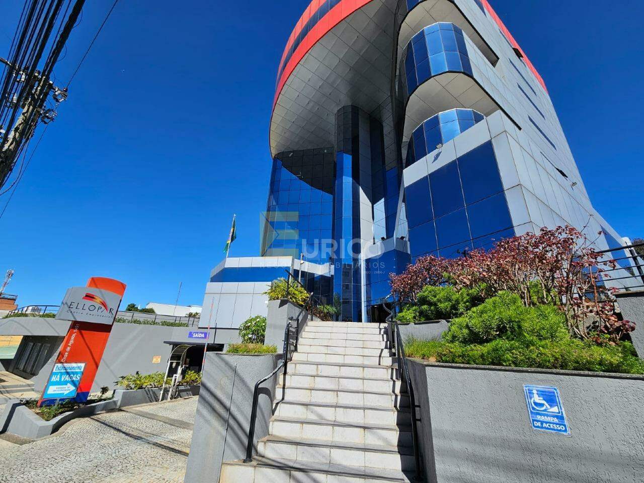Sala para aluguel no Centro Empresarial Ellopar em Valinhos/SP: 