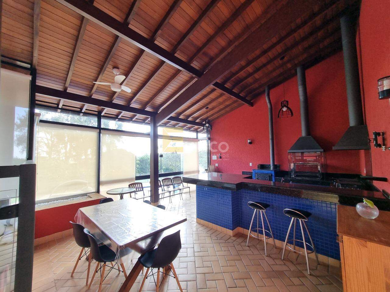 Casa em condomínio à venda no Condomínio Vale da Santa Fé em Vinhedo/SP: Varanda Gourmet