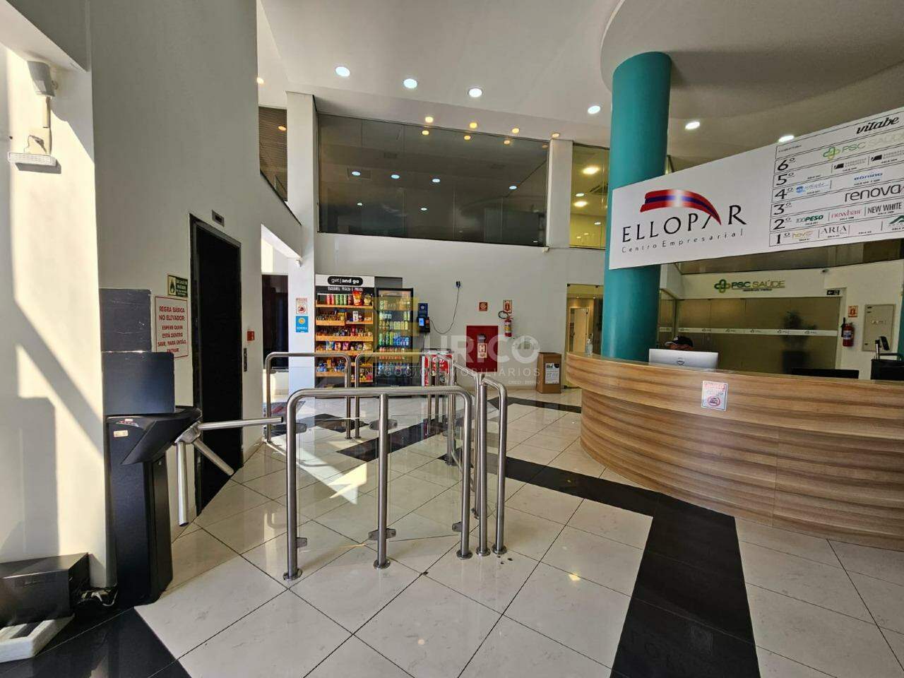 Sala para aluguel no Centro Empresarial Ellopar em Valinhos/SP: 