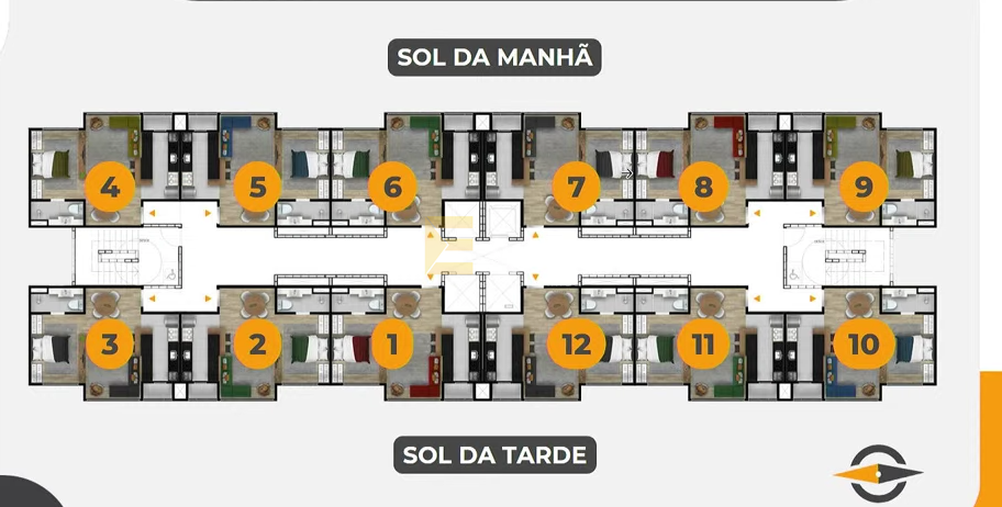 Apartamento à venda no Condomínio Belong Home Studio em Jundiaí/SP: 