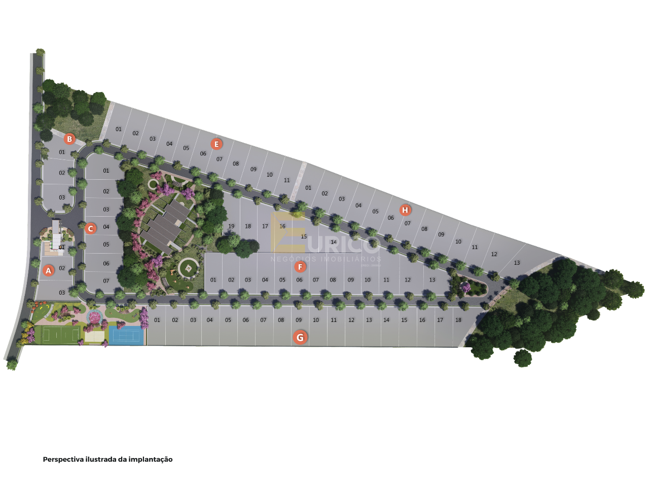 Terreno em Condomínio à venda no Condomínio Mosaico Portal Vinhedo em Vinhedo/SP: 