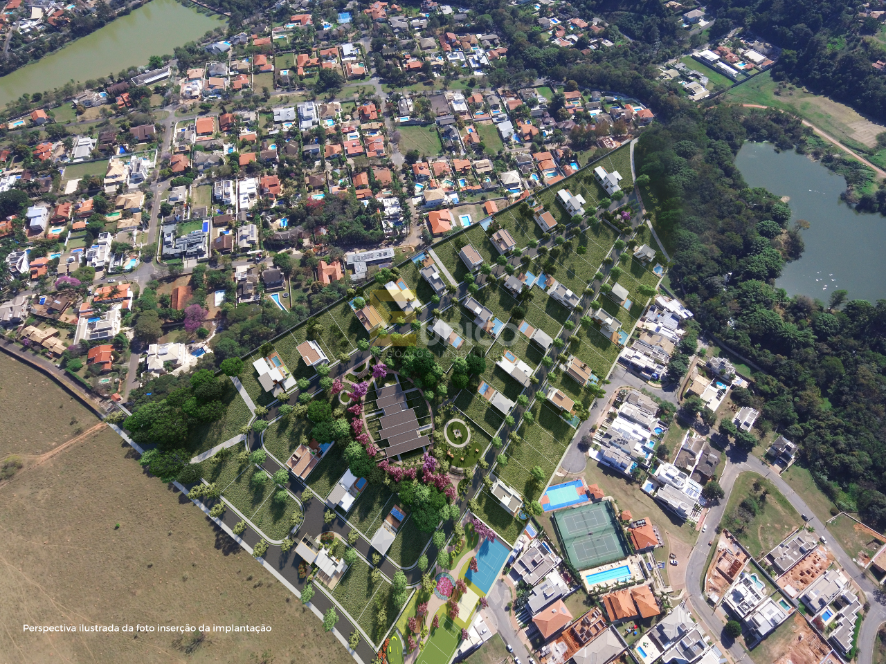 Terreno em Condomínio à venda no Condomínio Mosaico Portal Vinhedo em Vinhedo/SP: 