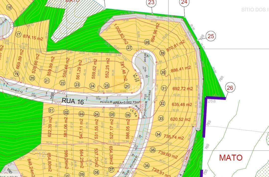 Terreno em Condomínio à venda no Condomínio Santa Isabel em Louveira/SP: 
