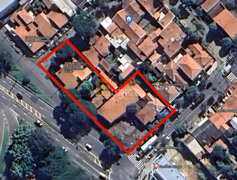 Área à venda no Vila Santana em Valinhos/SP: 