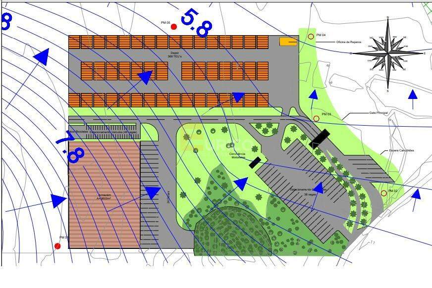 Área à venda no Área Portuária em Garuva/SC: 