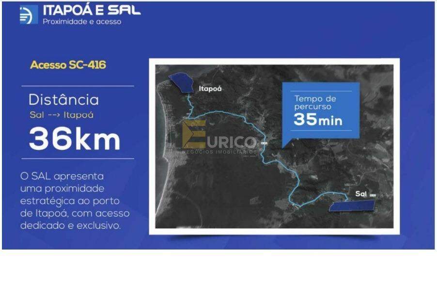 Área à venda no Área Portuária em Garuva/SC: 