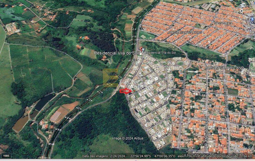 Terreno à venda no Condomínio Residencial Villa do Sol em Valinhos/SP: 