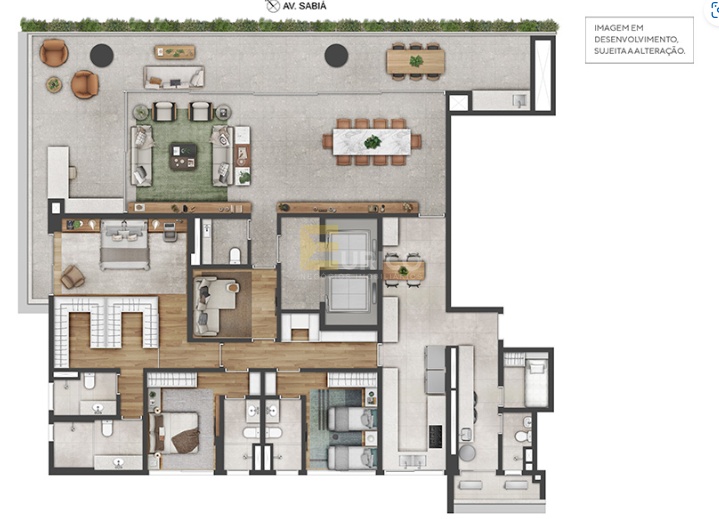 Apartamento à venda no MOEMA em São Paulo/SP: 