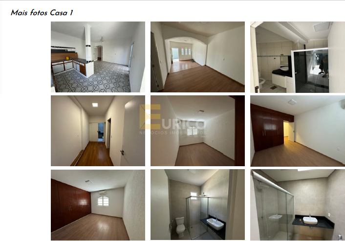 Casa à venda no VILA SÃO CRISTÓVÃO em Valinhos/SP: 