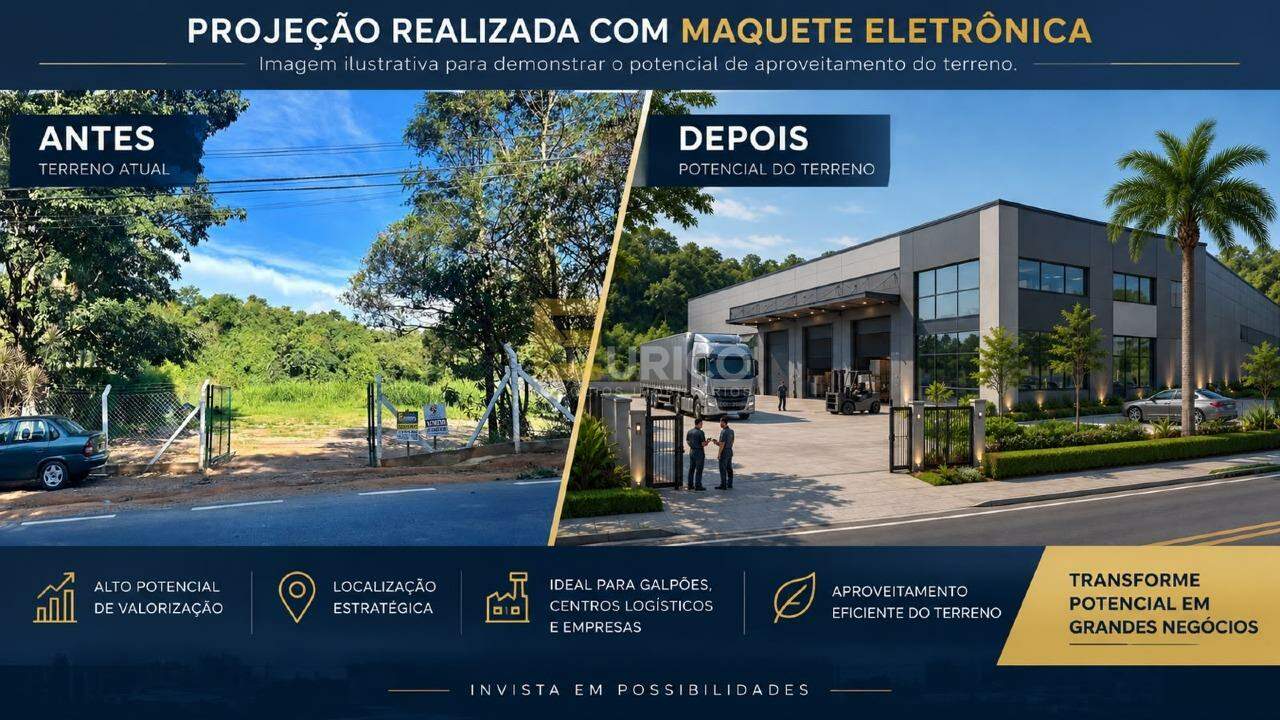 Terreno à venda no Caixa D´água em Vinhedo/SP: 