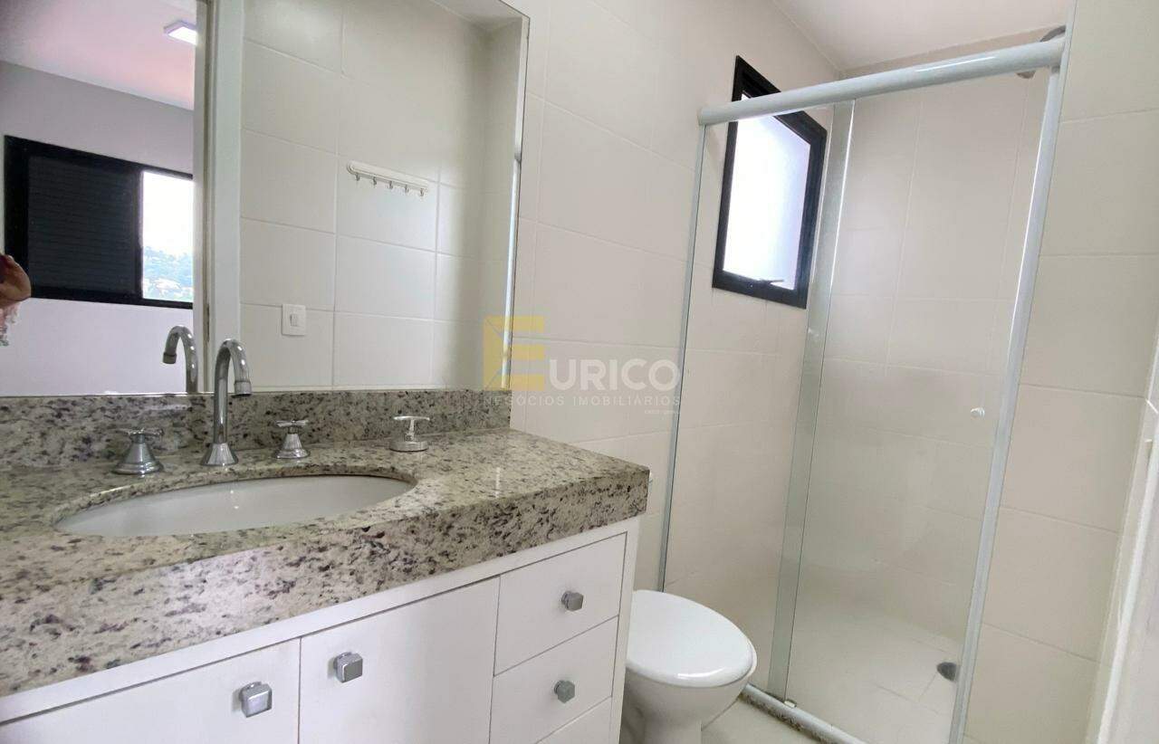 Apartamento para aluguel no Condomínio Mondo Itália em Vinhedo/SP: banheiro da suite