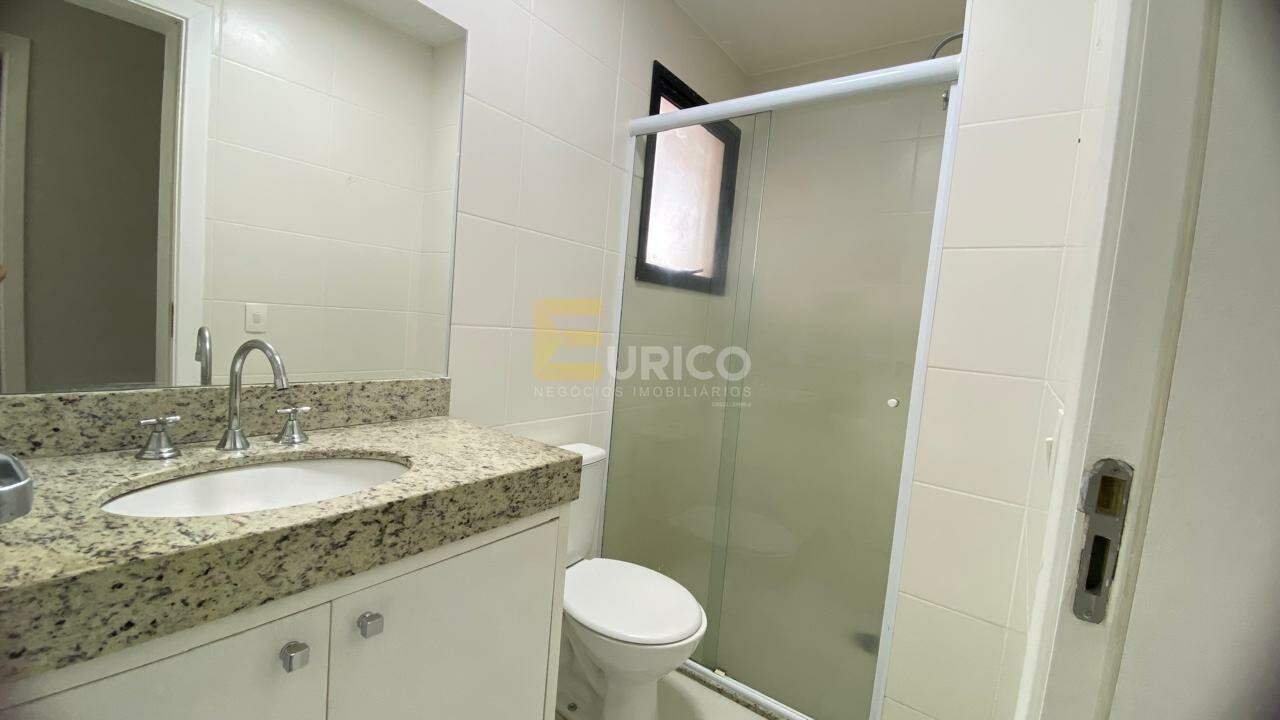 Apartamento para aluguel no Condomínio Mondo Itália em Vinhedo/SP: banheiro social 
