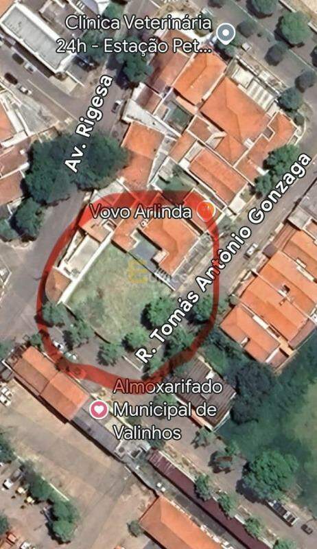 Terreno à venda no Vila Papelão em Valinhos/SP: 