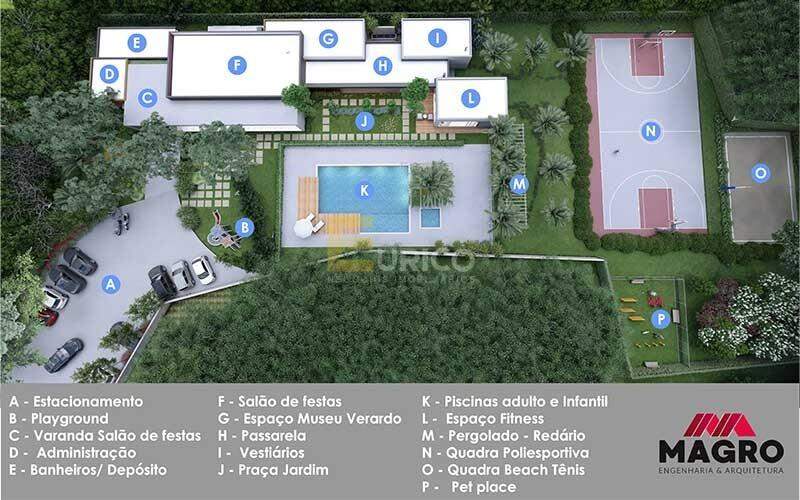 Terreno em Condomínio à venda no Ipiranga em Louveira/SP: 