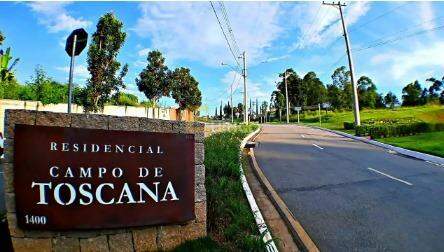 Terreno em Condomínio à venda no Condomínio Campo de Toscana em Vinhedo/SP: 