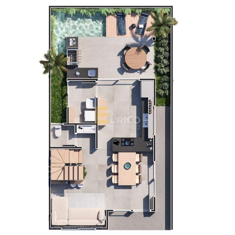 Casa em condomínio à venda no Condomínio Village Spadaccia em Valinhos/SP: 