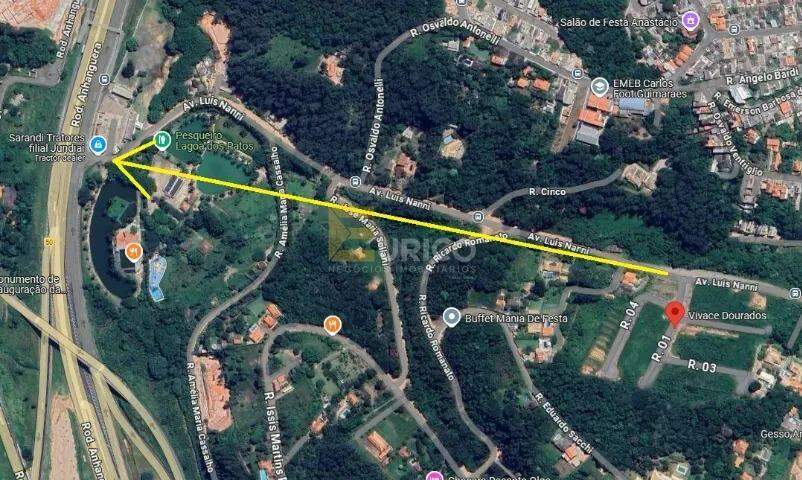Terreno à venda no Vivace Dourados em Jundiaí/SP: 