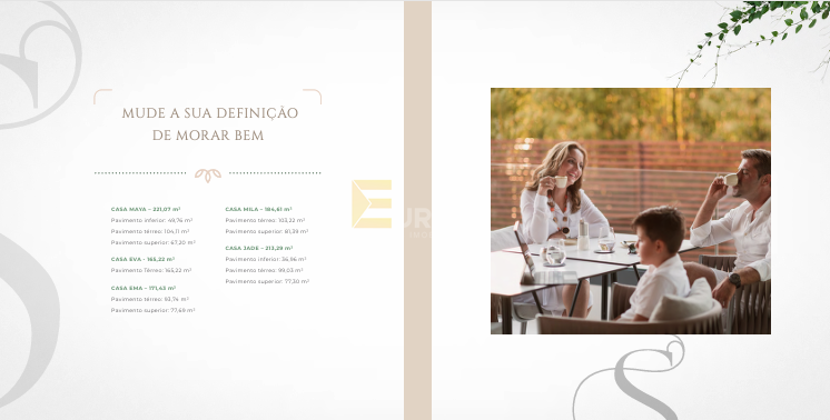 Casa em condomínio à venda no Condomínio Village Sainte Hélène em Campinas/SP: 