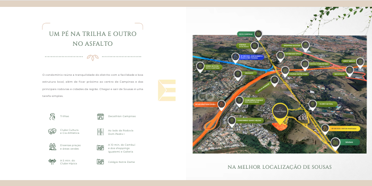 Casa em condomínio à venda no Condomínio Village Sainte Hélène em Campinas/SP: 