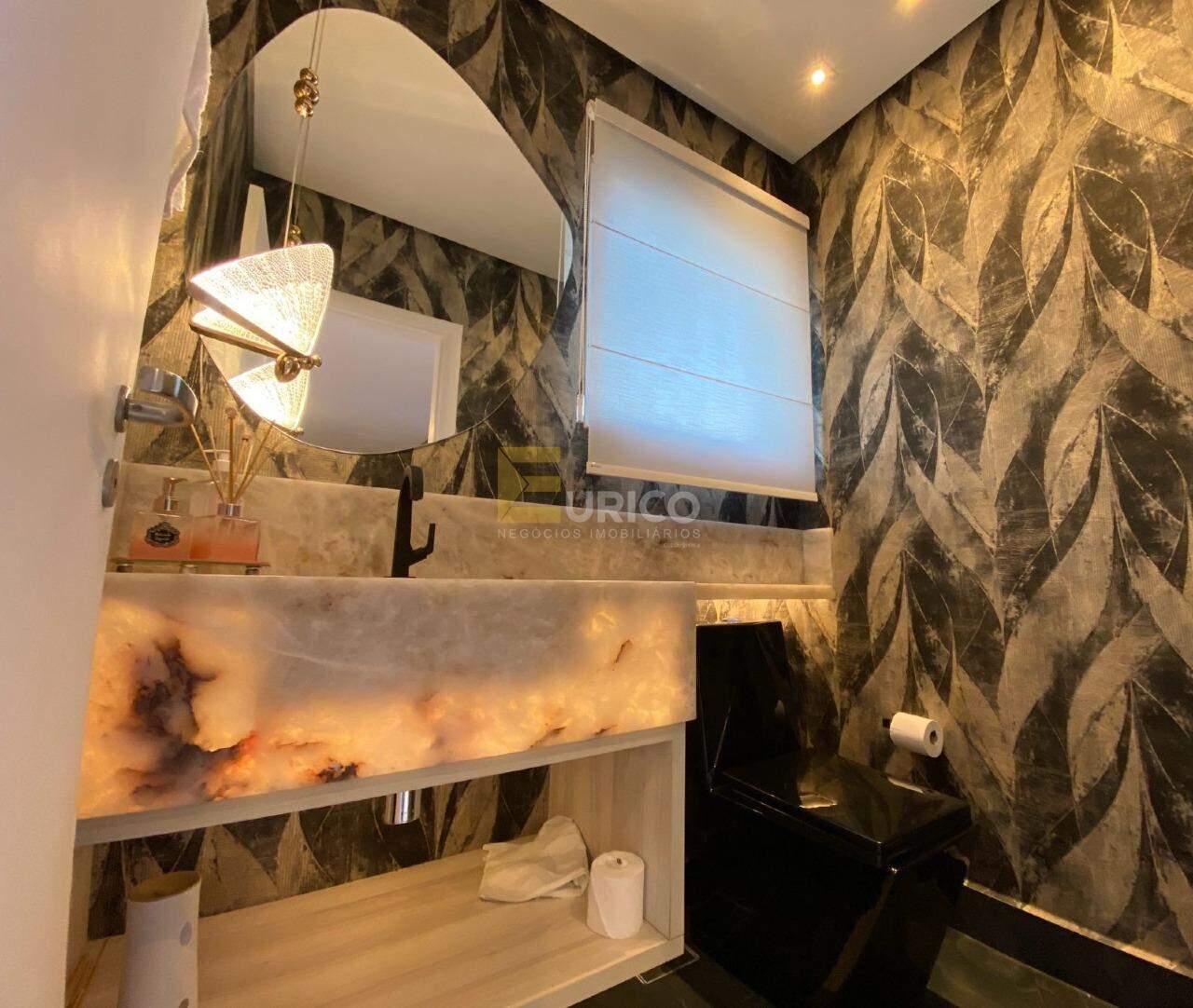 Casa em condomínio à venda no Condomínio Piemonte Residenziale em Vinhedo/SP: lavabo