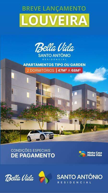 Apartamento à venda no Condomínio Bella Vida em Louveira/SP: 