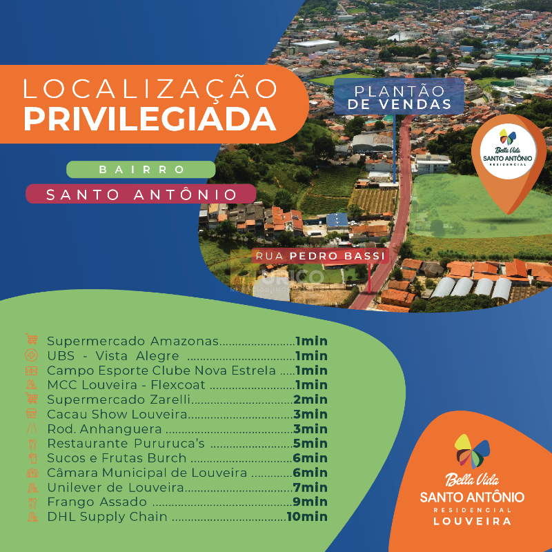 Apartamento à venda no Condomínio Bella Vida em Louveira/SP: 