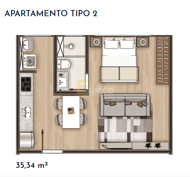 Apartamento à venda no Condomínio Edifício Campos Altos em Valinhos/SP: