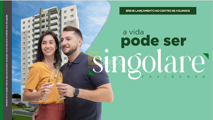 Apartamento à venda no Condomínio Singolare Residenza em Valinhos/SP: 